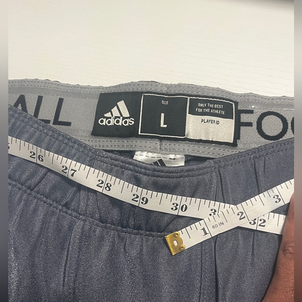 NWT Adidas Men's Press Coverage Football Pants Knee Shorts (No Pads) Sz L - Picture 8 of 11